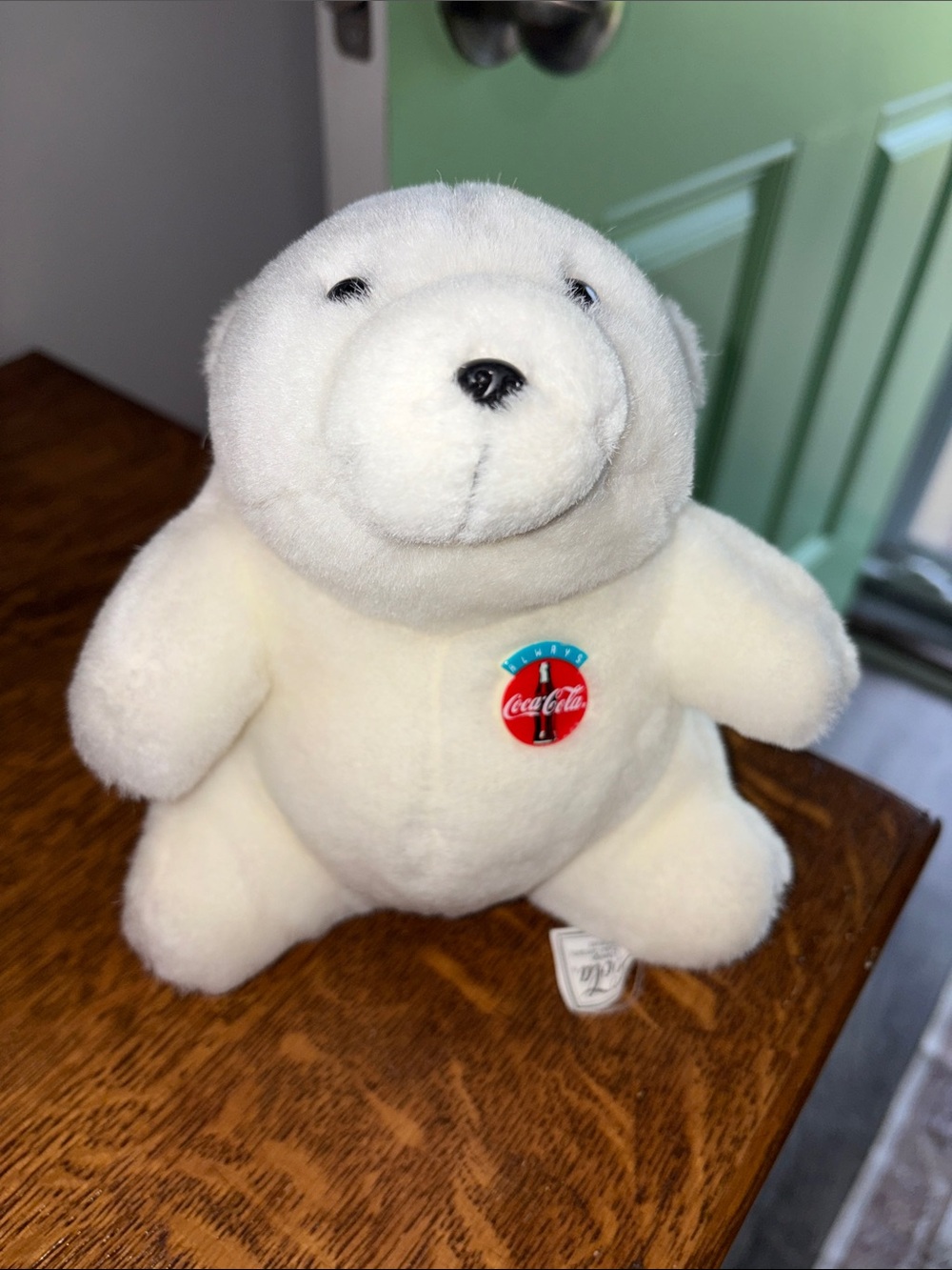 Vintage 1993 Coca-Cola Plush Polar Bear - "Always Coca-Cola"